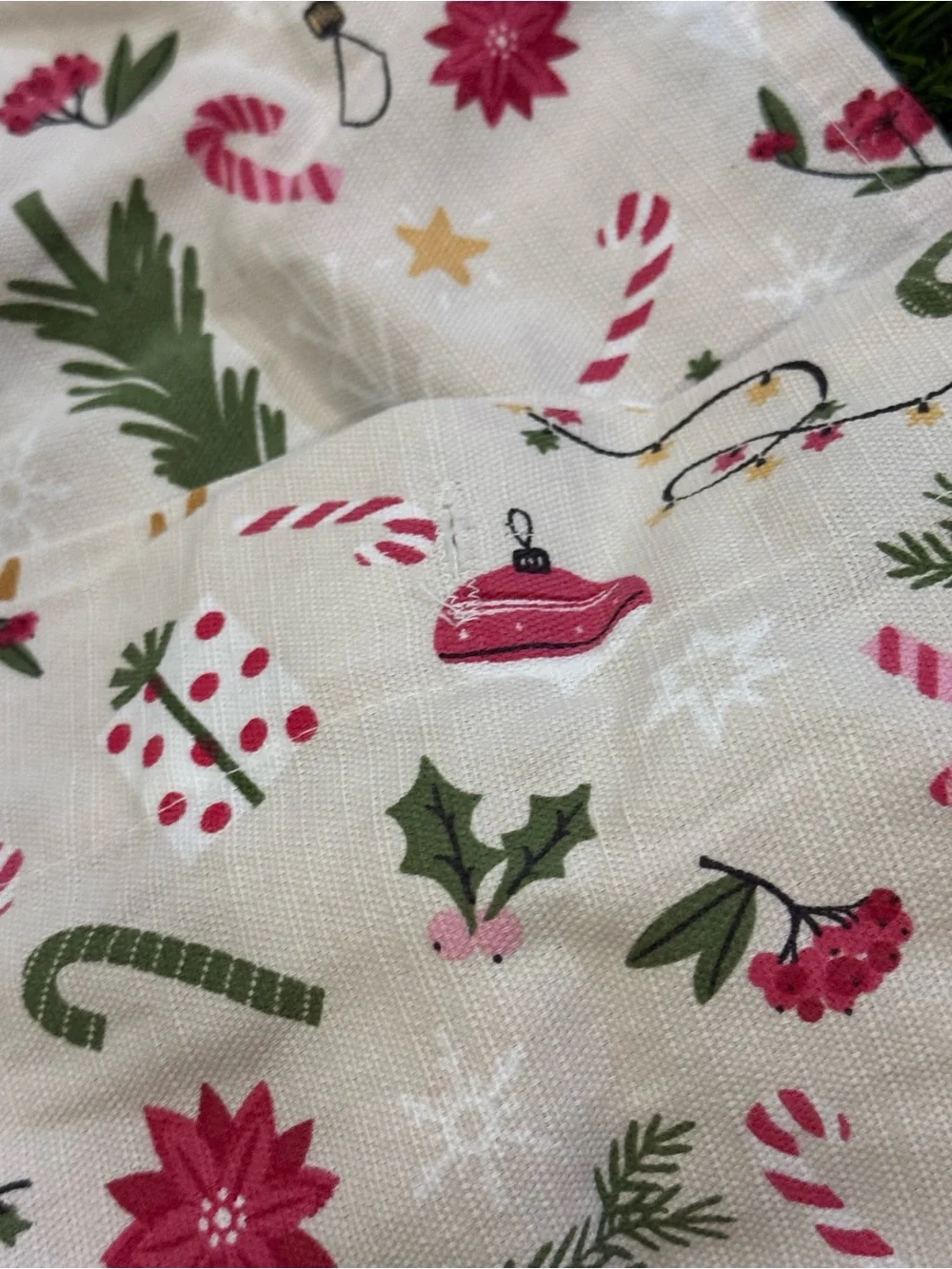 Christmas Fabric Shower Curtain